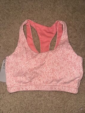 Gymshark Heathered Rose Racerback Sports Bra